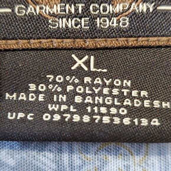 Mens, fabulous short sleeves shirt by Weatherproof. Blue design‎ size XL.… - Picture 8 of 11